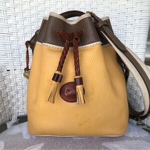 Vintage Dooney & Bourke Drawstring Bucket Bag